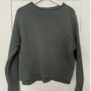 Sandwich Sweater in Deep Teal Green Size Medium